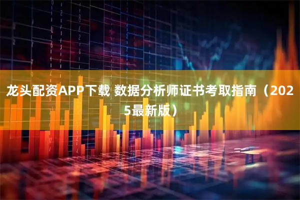 龙头配资APP下载 数据分析师证书考取指南（2025最新版）