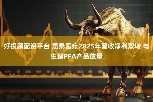 好投顾配资平台 惠泰医疗2025年营收净利双增 电生理PFA产品放量