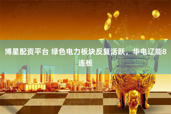 博星配资平台 绿色电力板块反复活跃，华电辽能8连板